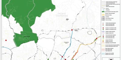 Mappa di Santana São Paulo - trasporti Pubblici