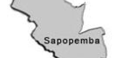 Mappa di Sapopembra sub-prefettura