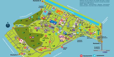 Mappa di università Armando de Salles Oliveira - CUASO