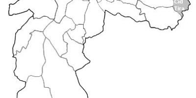 Mappa della zona Leste 2 São Paulo